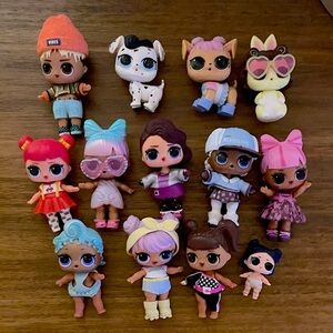 Lot of LOL Surprise Dolls